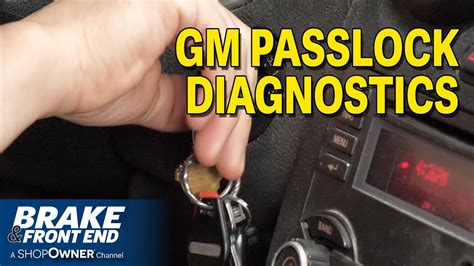 Gm Passlock Diagnostics Youtube