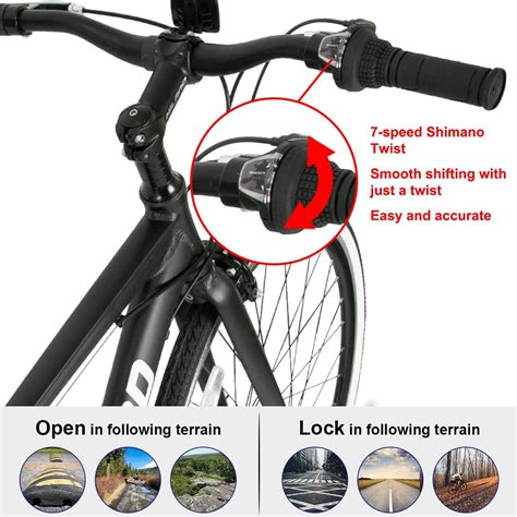 Hiland Aluminum Hybrid Bike Review - pedalSwift.com