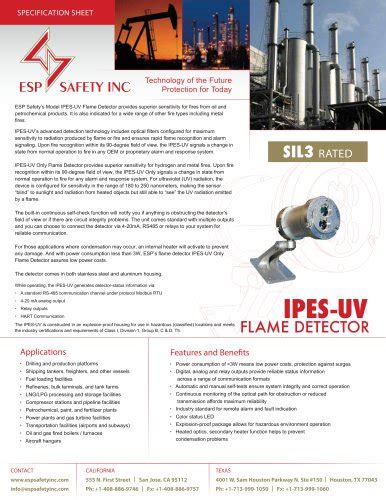 IPES IR3 ESP Safety PDF Catalogs Technical Documentation Brochure