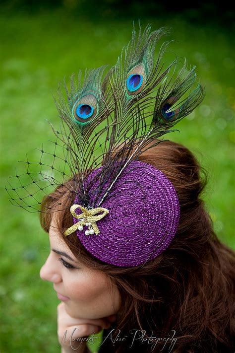 Peacock Fascinator Fancy Hats Hair Accessories Fascinator