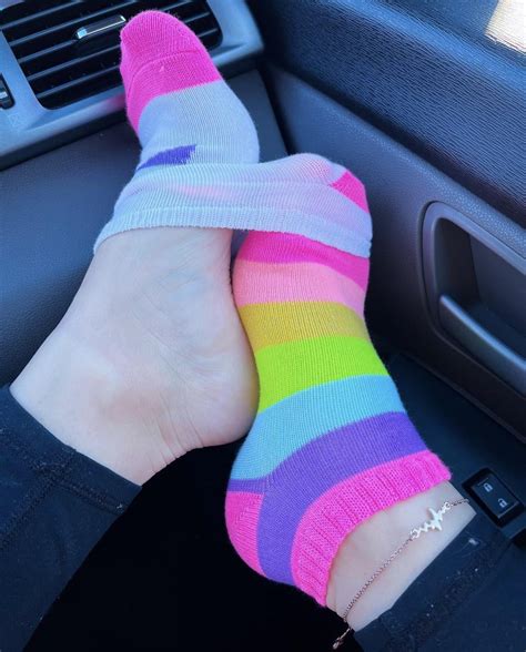 Ever Tried A Rainbow Sock Job In A Car 😜🧦💦 Rsockfetish