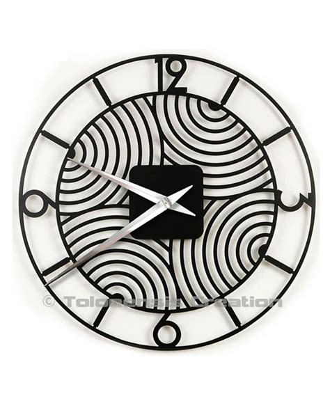 Horloge géante Art Deco 80 cm