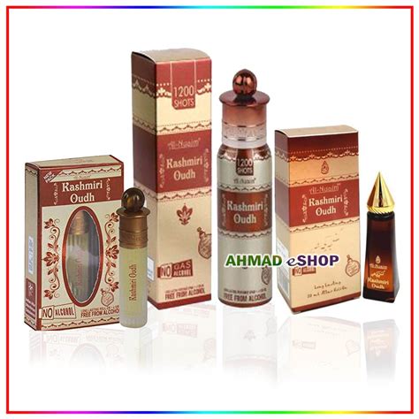 Original Al Nuaim Kashmiri Oud Collection 6ml20ml100ml Shopee