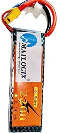 ABSD 11 1V 30C 2200mAh 3 Cells Lipo Battery Amazon In Electronics