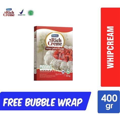 Jual Ellenka Rich Creme Whipping Cream Powder Cream Bubuk Gr