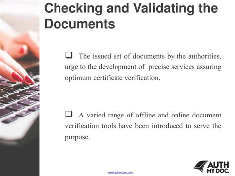 PPT - Why Do We Need Authentication of Documents PowerPoint