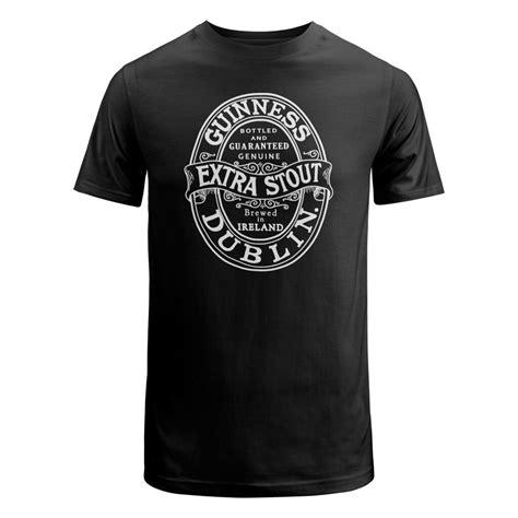 Buy Guinness Extra Stout Label T Shirt In Wholesale Online