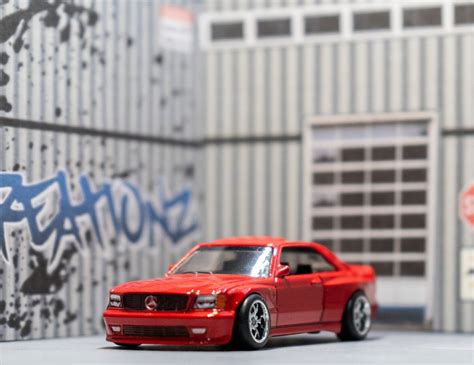 Custom Hot Wheels Mercedes Benz SEC AMG Etsy