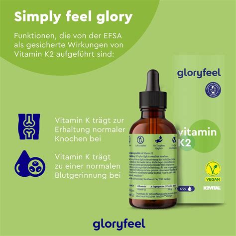 Gloryfeel Vitamin K Tropfen Nature Ml Shop Apotheke