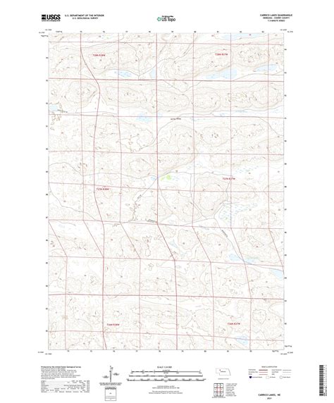 Carrico Lakes Nebraska US Topo Map – MyTopo Map Store