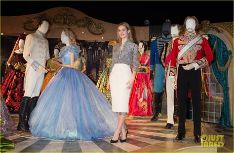 Lily James Richard Madden Step Out For Cinderella Exhibition See