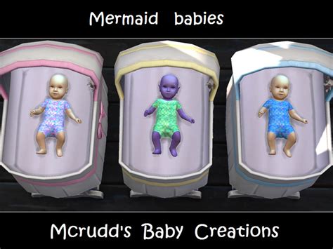 The Sims Resource - Mermaid babies