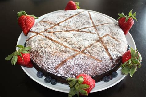 Flourless Chocolate Orange Almond Cake