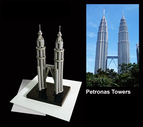 Twin Towers Lego Set