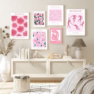 Flower Market Print Set Flower Market Poster Set Of 6 Flower Poster