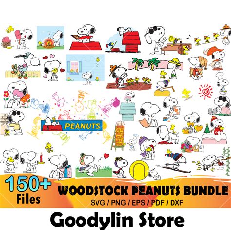 Woodstock Peanuts Bundle Svg Snoopy Svg Charlie Brown Svg Inspire 4160