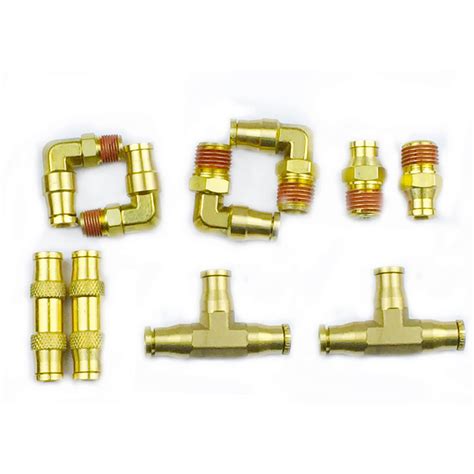 Buy Tl Toolegin Dot Brass Push To Connect Fittings Air Brake Union