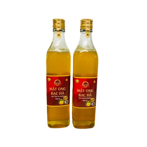 Mật Ong Bạc Hà chai 500ml
