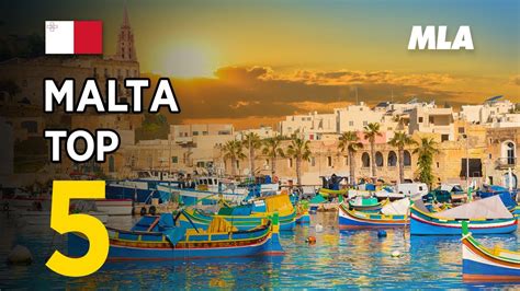 Malta Top 5 Scopri Le Destinazioni Vacanze Studio MLA YouTube