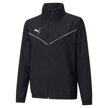 Puma Teamrise All Weather Jkt Jr Jacke Schwarz G Nstig Kaufen