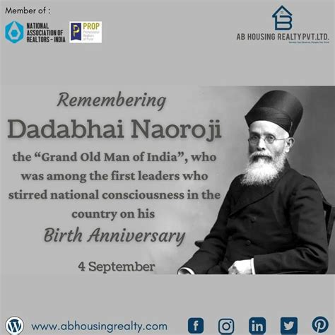 Remembering Dadabhai Naoroji the “Grand Old Man of India”, who was ...