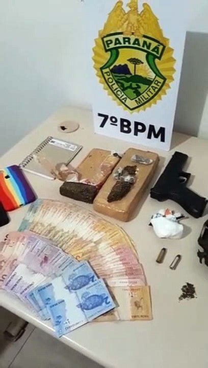 Pm Apreende Drogas E Armas Ap S Cumprimento De Mandados Judiciais Em