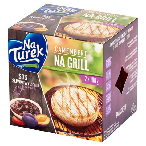 Naturek Camembert Na Grill Z Sosem Liwkowym Z Chili G Zakupy