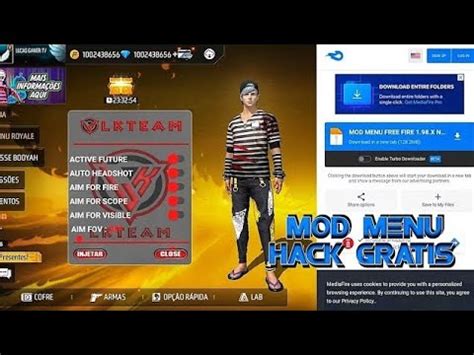 Melhor Mod Menu Free Fire Hack Gr Tis Antiban Aimkill Como Baixar E