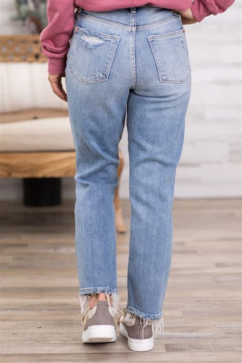 Judy Blue 90s Slim Straight Leg Jeans · Filly Flair