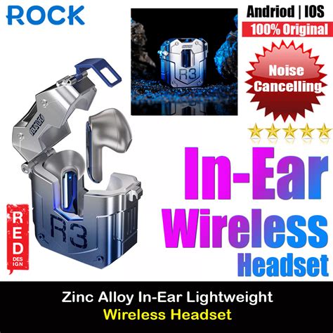 Rock R3 Steampunk Wireless TWS Bluetooth In Ear Earphone Music Call ...