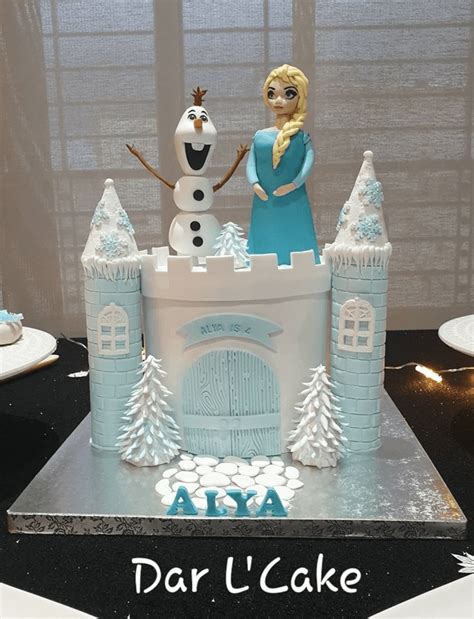 Disneys Elsa Birthday Cake Ideas Images Pictures