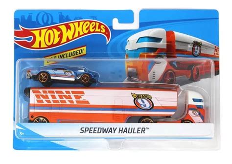 Hot Wheels Caminhões De Transporte Hw Speedway Hauler Bdw51 Frete grátis