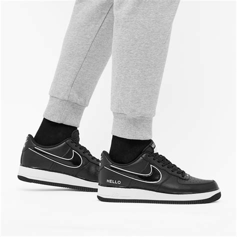 Nike Air Force 1 07 Lx Black And White End Us