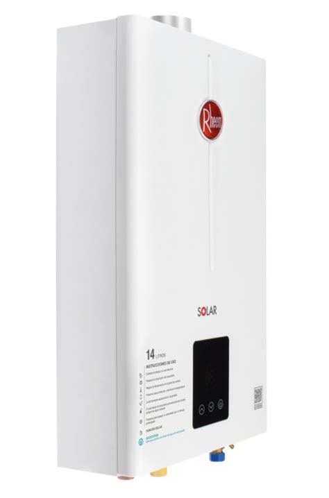 Calentador De Paso Rheem Litros A Gas Lp Rhtf Chn P El Ctrica Y