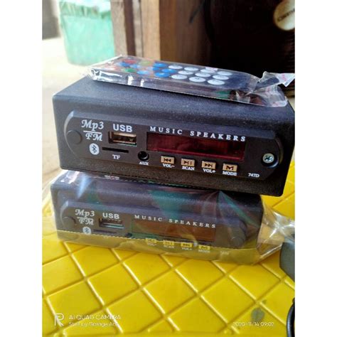 Jual MODUL MP3 BLUETOOTH SUDAH DILENGKAPI DENGAN ADAPTOR NYA Shopee