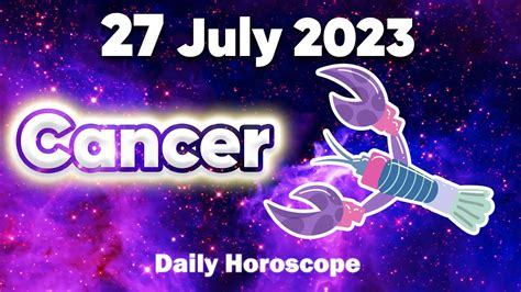 Cancer 𝐓𝐇𝐈𝐒 𝐍𝐄𝐖𝐒 𝐖𝐈𝐋𝐋 𝐒𝐇𝐎𝐂𝐊 𝐘𝐎𝐔 Horoscope FOR TODAY JULY 27 2023