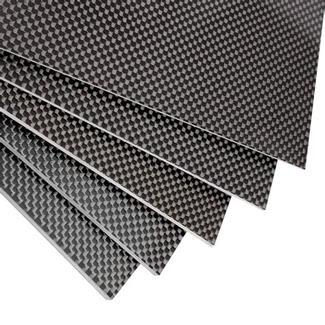 Accurato Se Effetto Carbon Fibre Laminate Sheet Senso Tattile Vicino