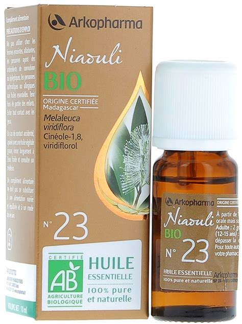 Huile Essentielle Niaouli Bio N23 Arkopharma