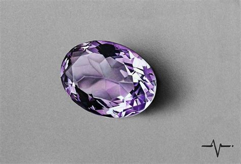 Amethyst Gemstone - Drawing by Anubhavg on DeviantArt