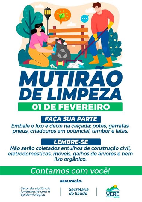 Ver Far Mutir O De Limpeza Contra A Dengue Prefeitura Municipal De Ver