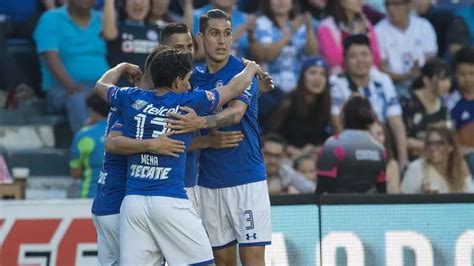 La M Quina De Cruz Azul Aplast A Pachuca Con Estos Goles Tudn