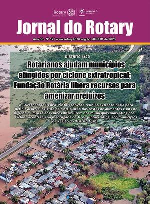 Calam O Jornal Do Rotary Distrito Ed Junho De