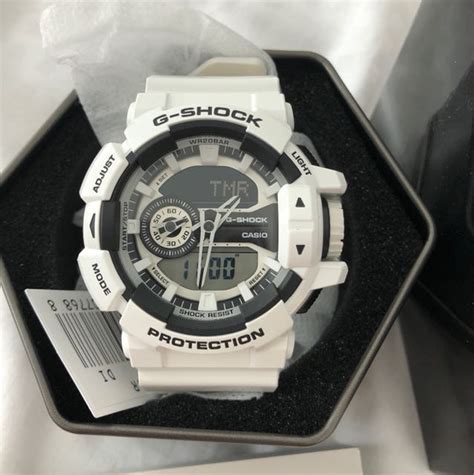 Brand New All White G Shock Protection Watch GA400 1A Mobile Phones