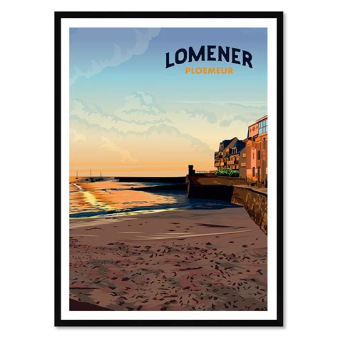 Lomener Couch Du Soleil Poster Affiche Image Encadr E Cadr Aven