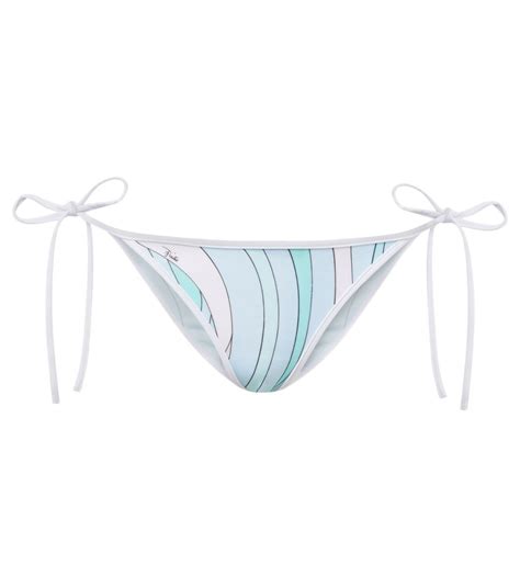 Pucci Marmo Bikini Bottoms Emilio Pucci