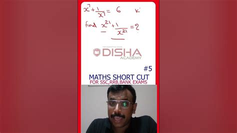 Algebra Shortcut Trick Maths Shortcuts For Ssc And Rrb Exams Maths Rrb