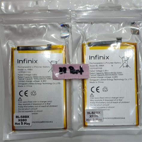 Jual Baterai Infinix X Hot Play Bl Bx Play Hot S X Hot Play Hot Play Ori