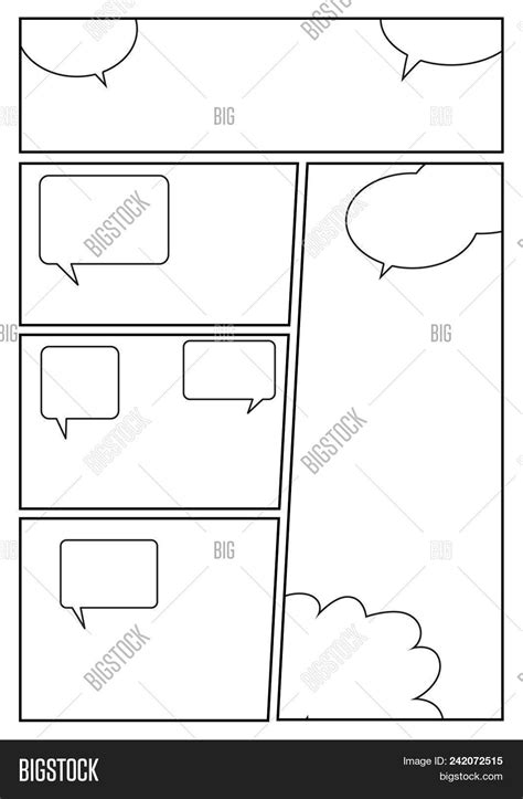 Manga Storyboard Image Photo Free Trial Bigstock