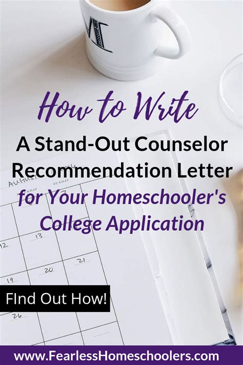 Write A Counselor Recommendation Letter That Makes Your Homeschooler