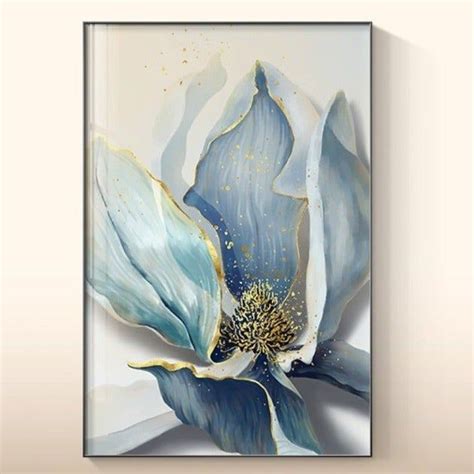 Abstract Flower Painting